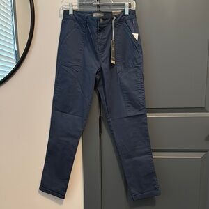 Wit & Wisdom Blue Ankle Cropped Pants